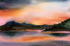 Sunrise-Sunset  Watercolours